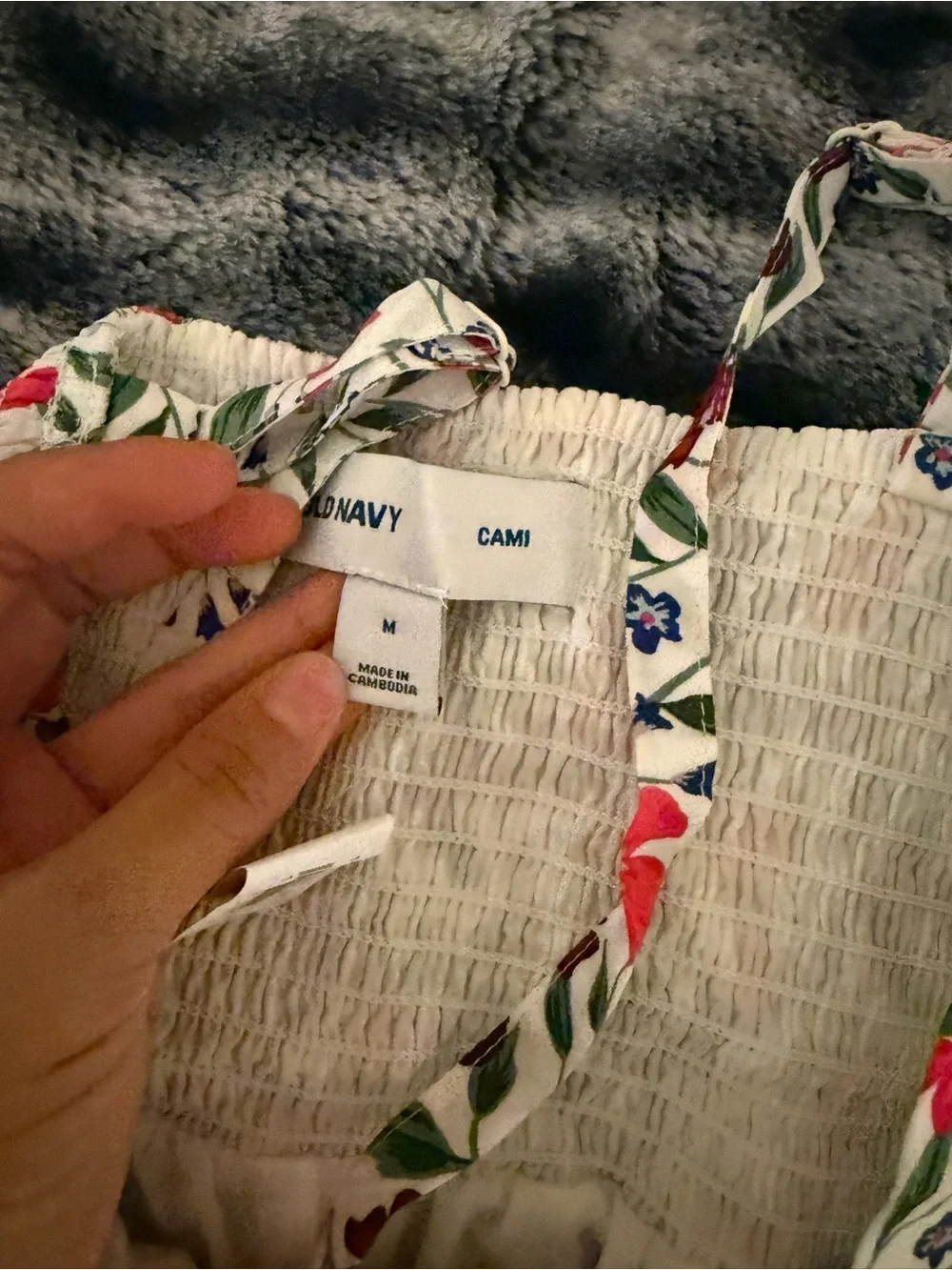 NWT Old Navy Fit & Flare Cami Midi Dress Floral M